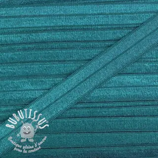 Biais élastique 15 mm petrol