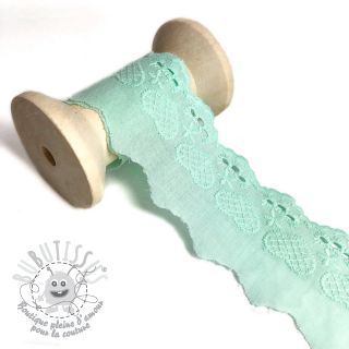 Dentelle Heart light mint