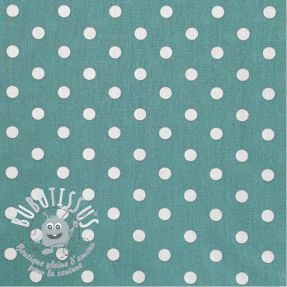 Tissu coton Dots fresh sage