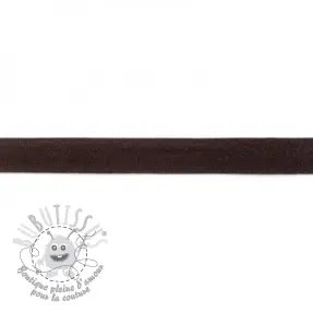Biais Jersey chocolat
