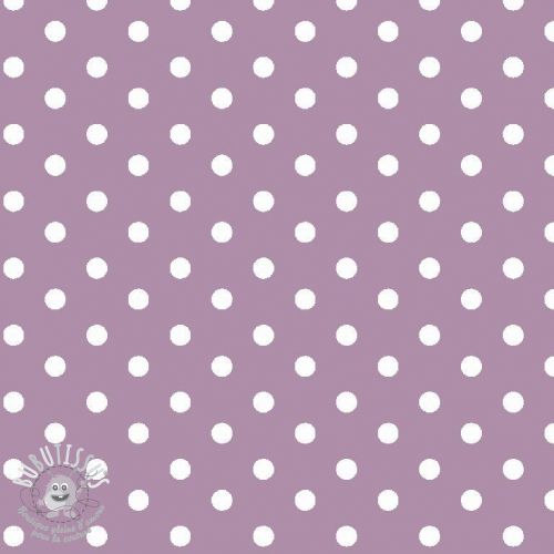 Tissu coton Dots lilac