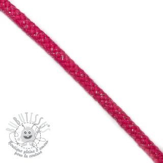 Cordon lurex 10 mm fuchsia