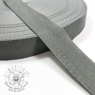 Sangle coton 4 cm light grey