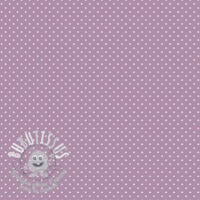 Tissu coton Petit dots lilac