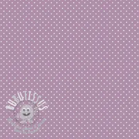 Tissu coton Petit dots lilac