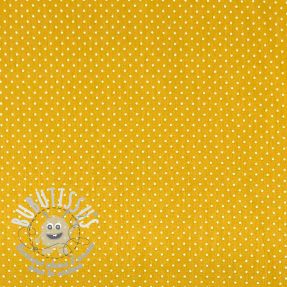 Tissu coton Petit dots ochre