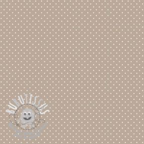 Bavlnená látka Petit dots sand