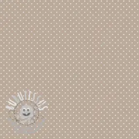 Tissu coton Petit dots sand