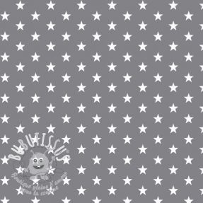 Tissu coton Petit stars grey