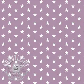 Tissu coton Petit stars lilac