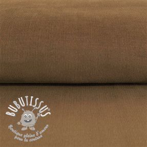 Tissu velours cotelé fin camel