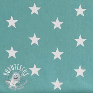 Tissu coton Stars fresh sage