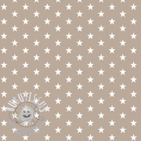 Tissu coton Petit stars sand