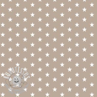 Tissu coton Petit stars sand