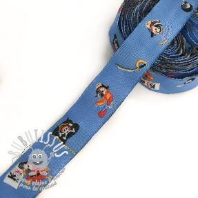 Ruban Pirate blue