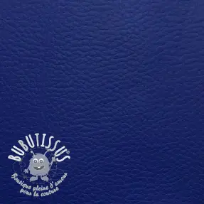 Simili cuir KARIA bleu