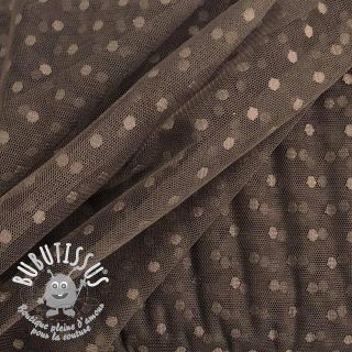 Tulle pour jupe tutu SPOT dark taupe