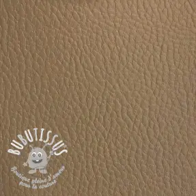 Simili cuir KARIA taupe