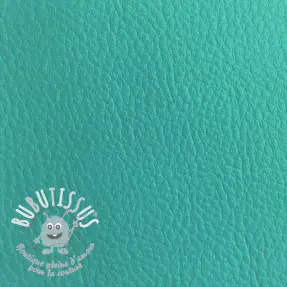 Simili cuir KARIA turquoise