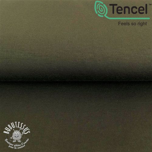 Jersey TENCEL modal dark green