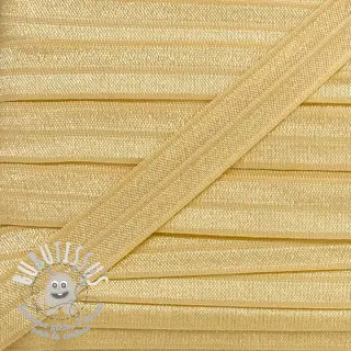 Biais élastique 15 mm light yellow