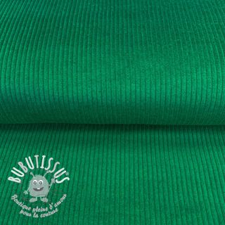 Tissu velours cotelé emerald