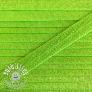 Biais élastique 15 mm neon green