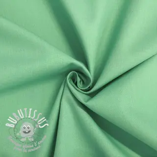 Tissu Popeline de coton  pepermint