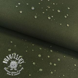 Tissu imperméable dark green