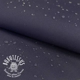 Tissu imperméable navy