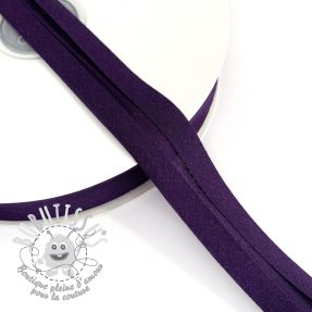 Biais coton purple