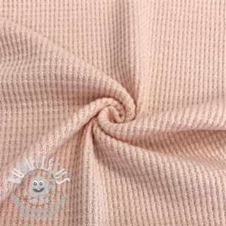 Tissu nid d’abeille SOFT rose