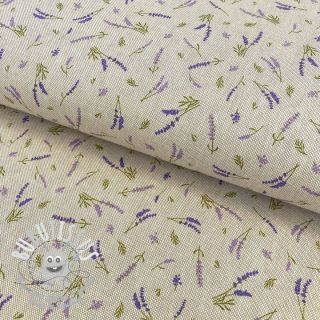 Tissu déco Linenlook premium Lavender Flavour