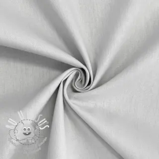 Tissu Popeline de coton light grey