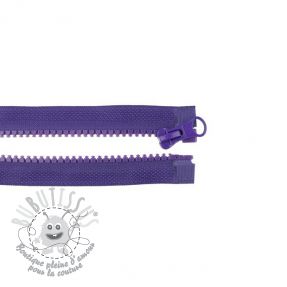 Zips deliteľný 35 cm purple