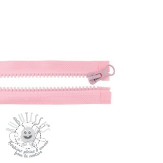 Fermeture éclair séparable 75 cm pink