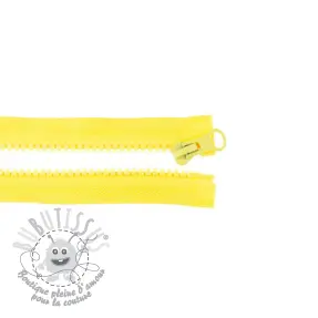 Fermeture éclair séparable 65 cm yellow