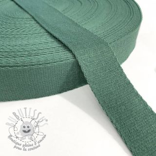 Sangle coton 4 cm dark old green