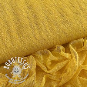 Tulle pour jupe tutu ROYAL SPARKLE ochre gold