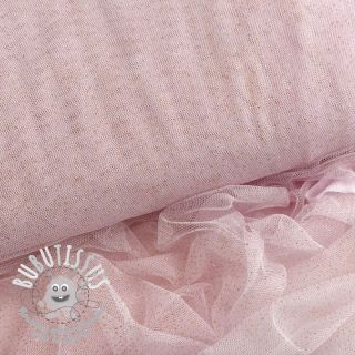 Tulle pour jupe tutu ROYAL SPARKLE lilac gold