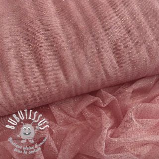 Tulle pour jupe tutu ROYAL SPARKLE old rose gold