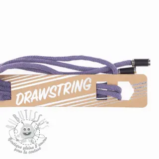Cordon a capuche avec embouts 115 cm HEAD3 lavender