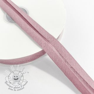 Biais coton washed pink