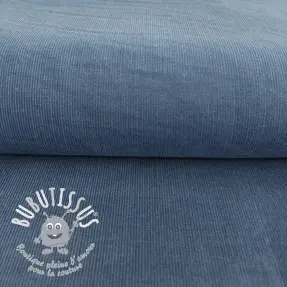 Tissu velours cotelé fin jeans