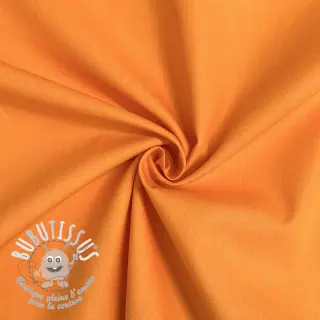 Tissu Popeline de coton apricot