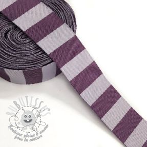 Ruban Stripe purple
