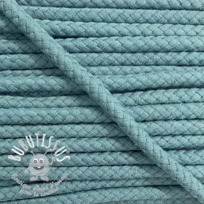Cordon coton 8 mm baby blue