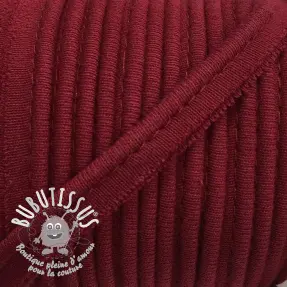Passepoil jersey dark red