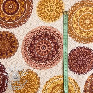 Tissu déco premium Mandala circle