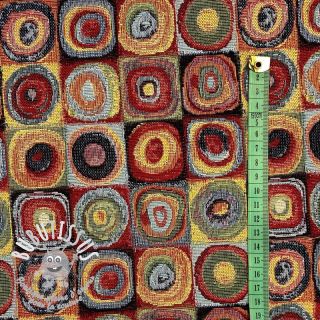 Tissu déco GOBELIN PREMIUM Colourful boxes